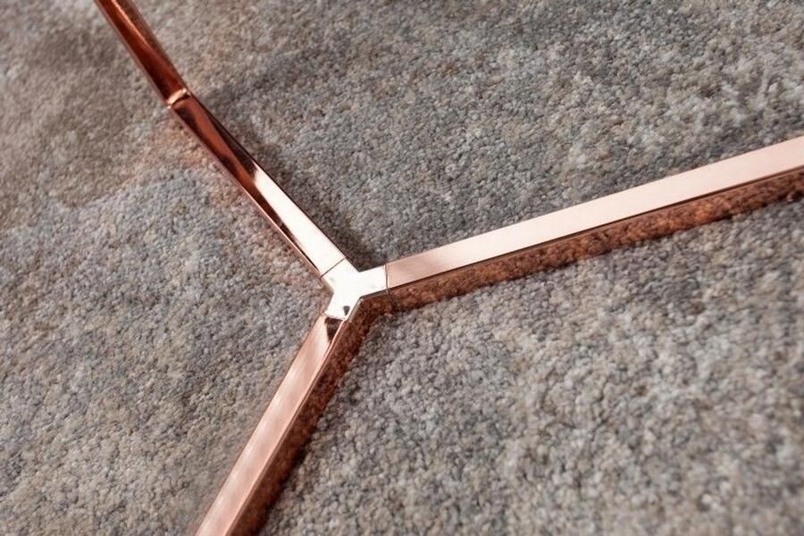 Invicta Interior Design bijzettafel Original ASTRO 45cm koperzwarte salontafel 36724 - Foto 2