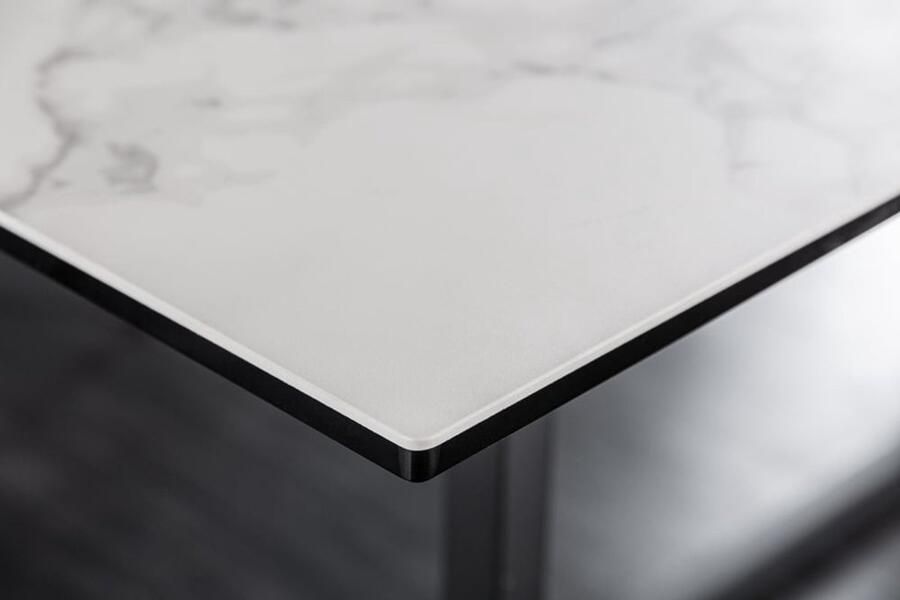 Invicta Interior Design eettafel SYMBIOSE 200cm marmer wit keramiek gemaakt in Italie 41088