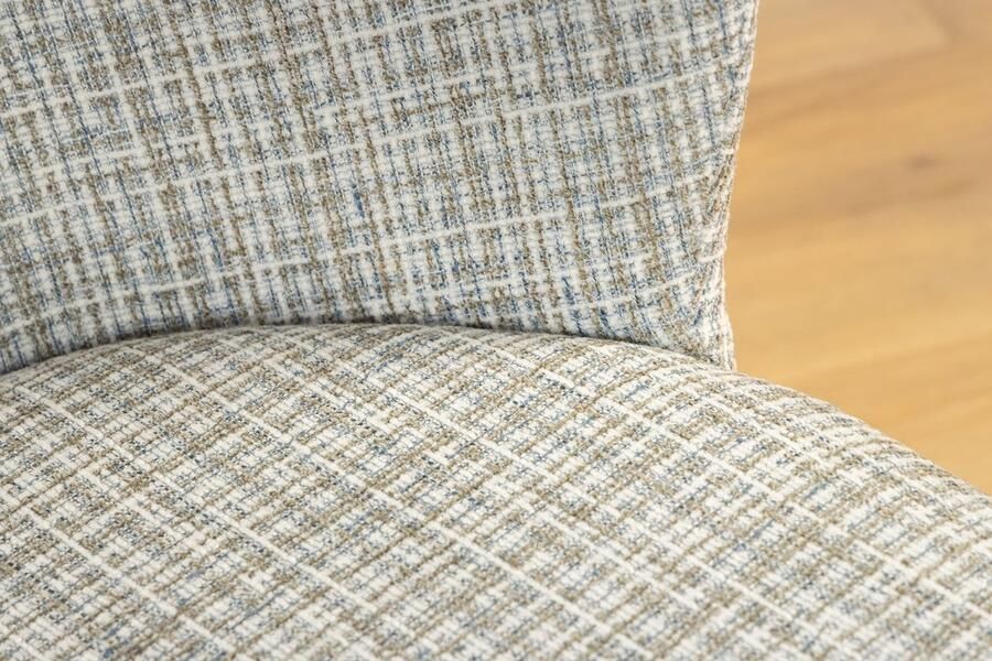 Invicta Interior Handgemaakte tafellamp Celeste Essence 80cm naturel longan hout beige met linnen kap - Foto 3