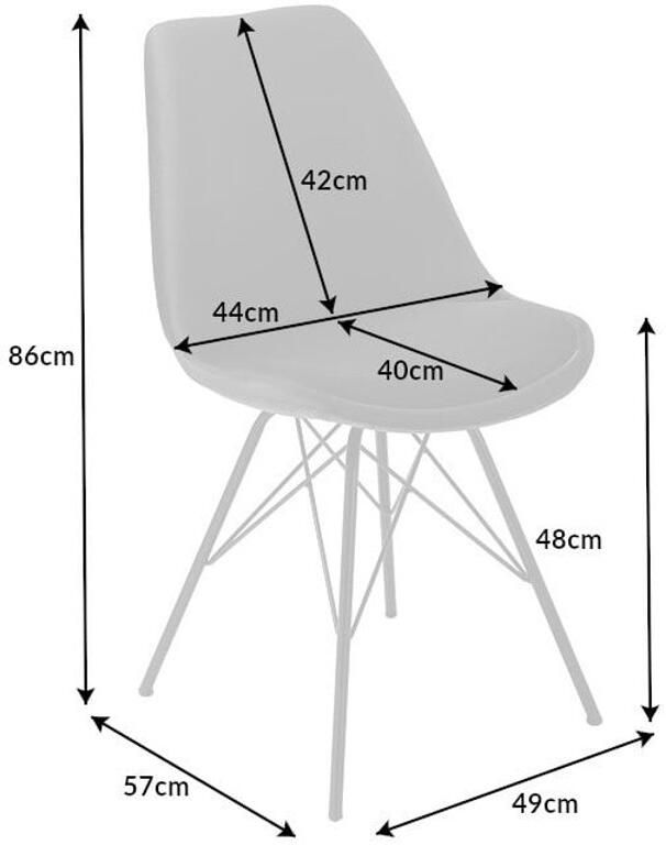 Invicta Interior In hoogte verstelbare design bureaustoel Celeste Essence champagne grijs fluweel draaibaar decoratief quilten - Foto 3