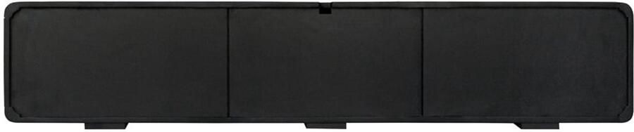 Invicta Interior Design TV-meubel WAVE 160cm zwart mango massief hout 43477