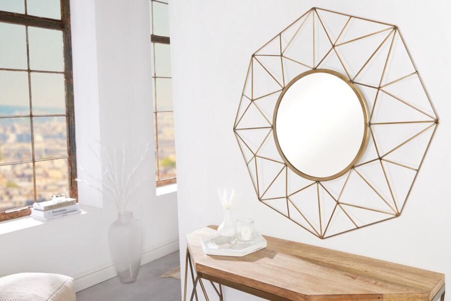 Invicta Interior Design wijnrek Venezia Jewel 80cm grenenhouten wijnvatenrek 23 flessen metaal