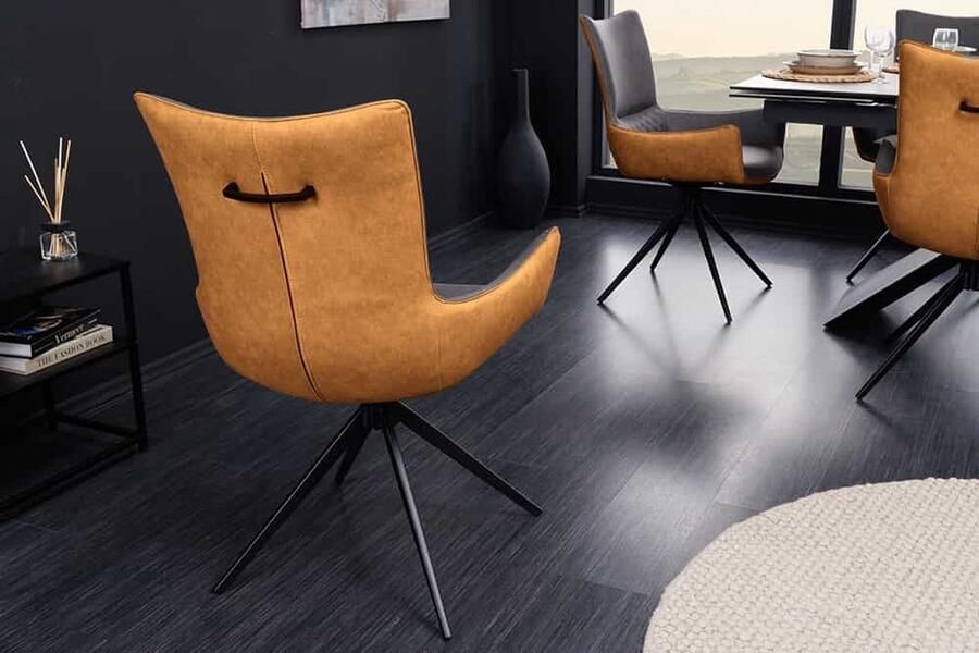 Invicta Interior Hangend tv-meubel Majestic Gleam 160cm bruin Sheesham massief hout boomrand metaal zwart - Foto 2