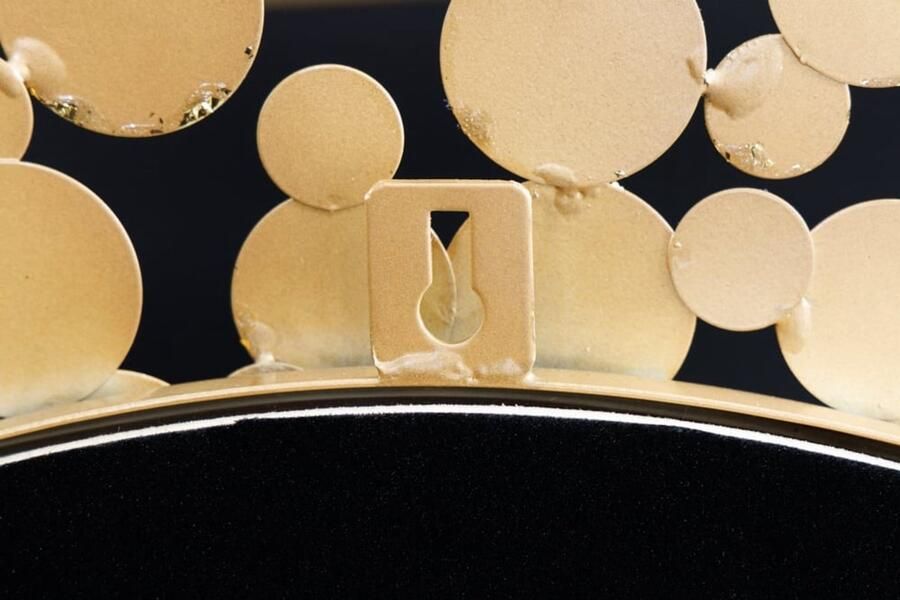 Invicta Interior Edele design vloerlamp Imperial Grace 160cm zwarte vloerlamp in barokstijl