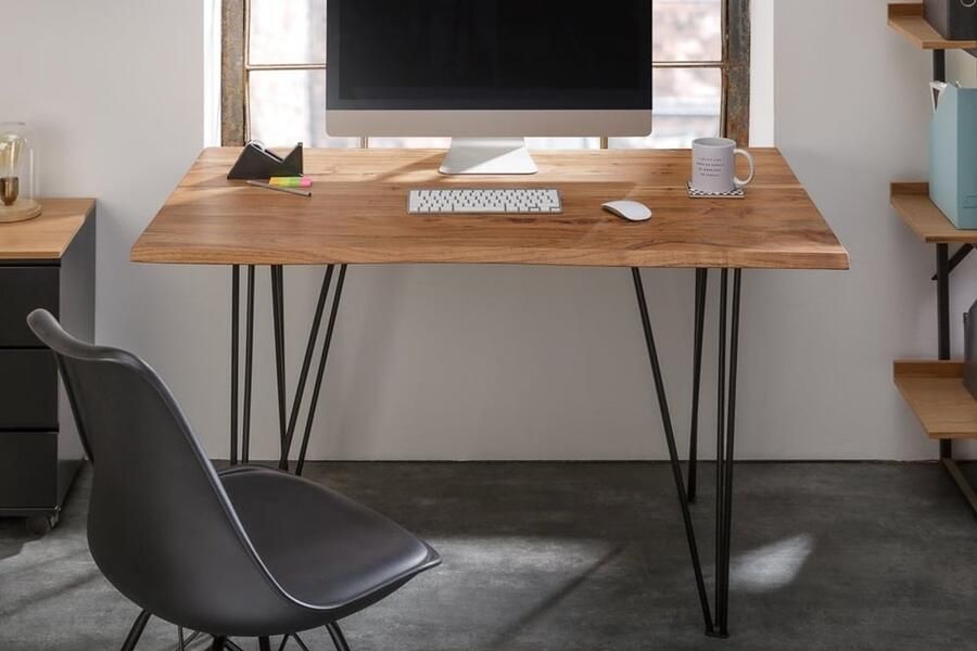 Invicta Interior Eettafel Mammut 120cm Acacia 26mm 40608 - Foto 2