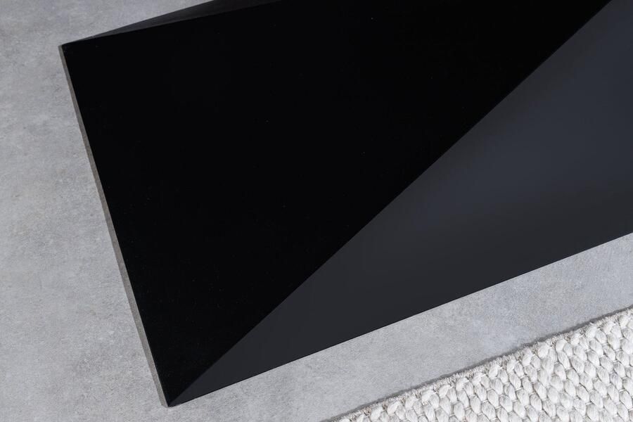 Invicta Interior Massieve eettafel MAMMUT BALANCE 200cm naturel bruin acacia zwarte boomrand 44361