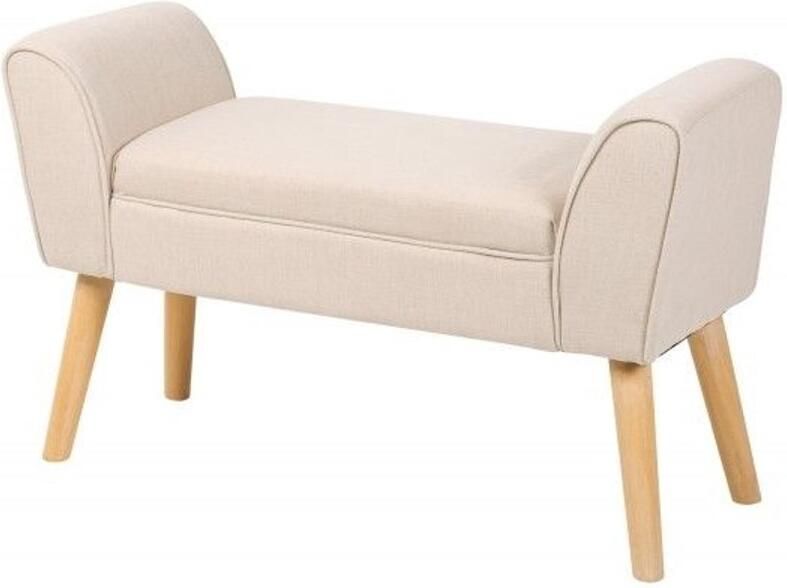 Invicta Interior Elegante bank SCARLETT 90cm beige met armleuningen 40407 - Foto 2