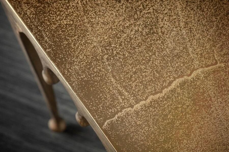 Invicta Interior Extravagante salontafel LIQUID LINE L 46cm goud druppelvormig design 40638 - Foto 2