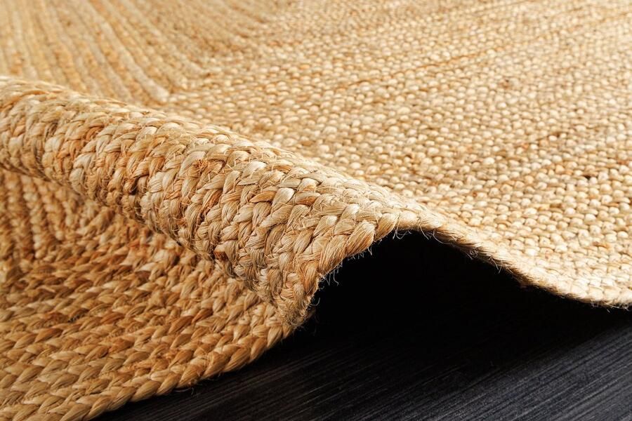Invicta Interior Flatweave Vloerkleed PURE NATURE 230x160cm Jute handgeweven 44435 - Foto 2