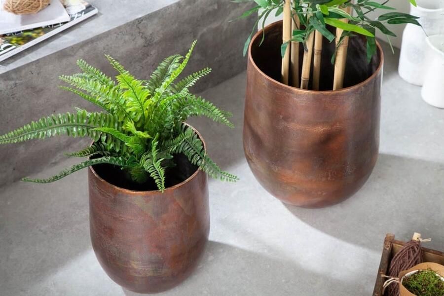 Invicta Interior industrieele boekenkast Elysian Essence 185x114cm zwart essen zes planken