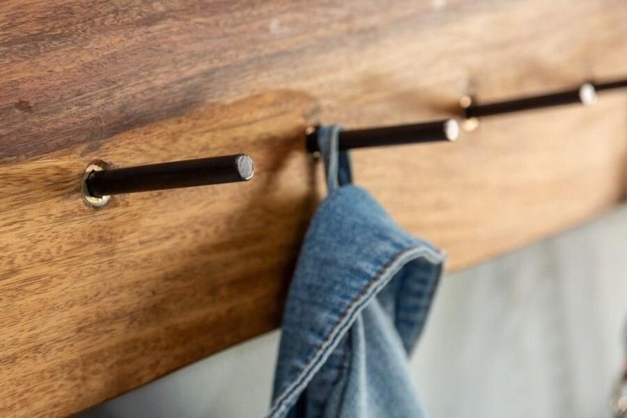 Invicta Interior Kapstok Mammut 80cm Massief Sheesham Hout 40956 - Foto 2