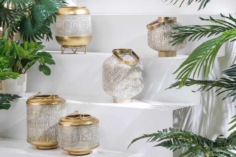 Invicta Interior Massief houten bijzettafel GElysian Elegance 65cm naturel mangohout metaal zwart handgemaakt