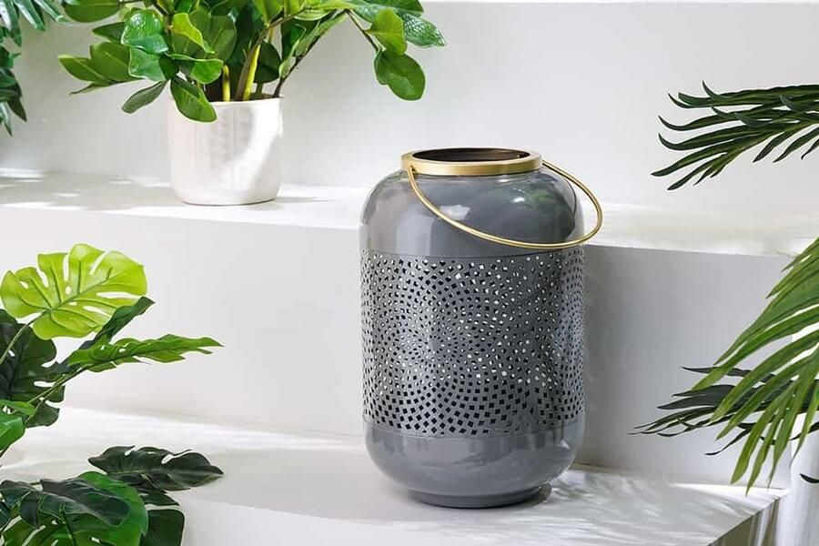 Invicta Interior Massief houten dressoir Lumine Radiance 150cm teakhout mango zwart metaal gerecycled