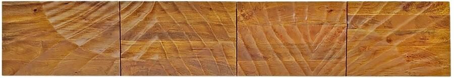 Invicta Interior Massief tv-bord SCORPION 200 cm bruin mangohout hangend dressoir 46646