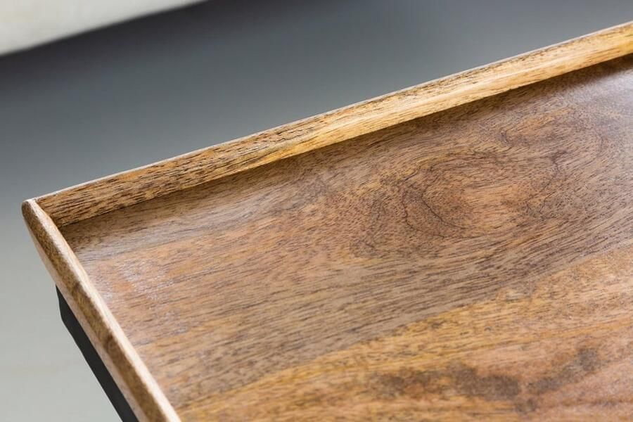 Invicta Interior Massieve salontafel FINCA 80cm mangohout incl. 3 uitneembare dienbladen 41656 - Foto 3