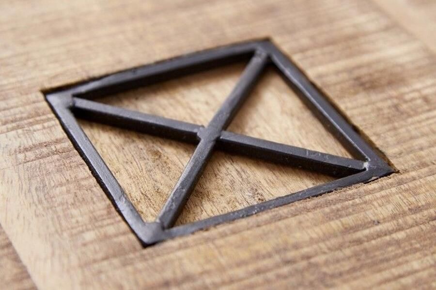 Invicta Interior Massieve salontafel IRON CRAFT Mangohouten kist van 70 cm met lades 39580 - Foto 2