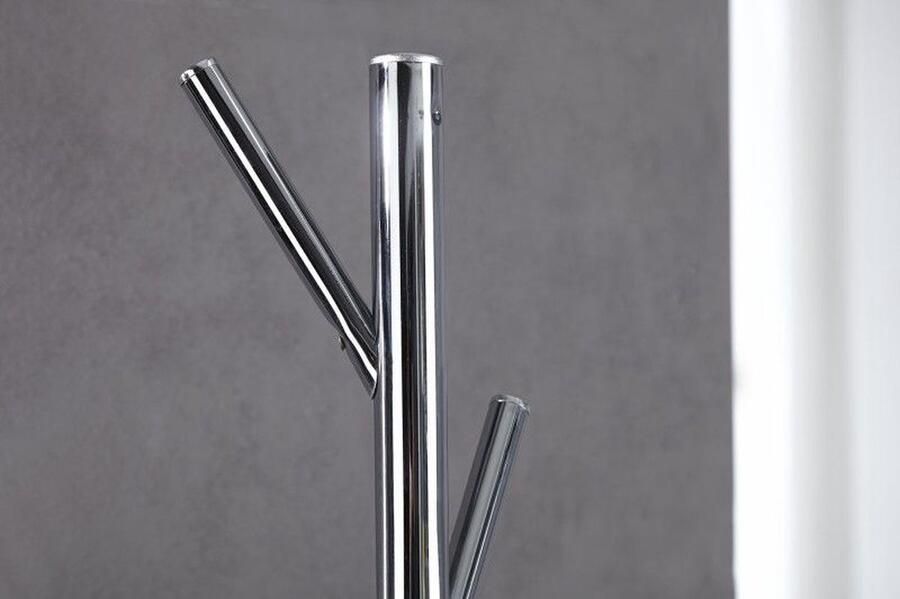 Invicta Interior Moderne kapstok TREE 170cm zilverchroom kledingstandaard 15581 - Foto 3