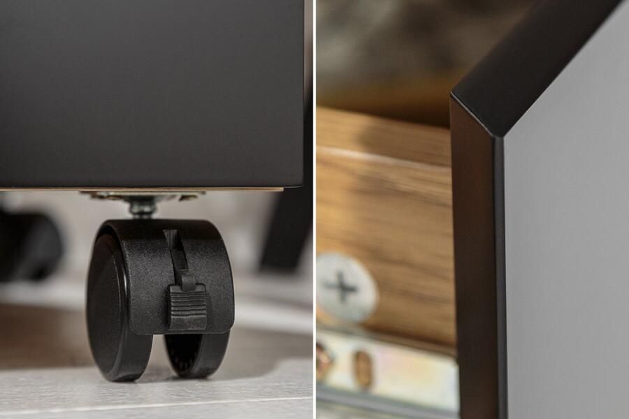 Invicta Interior Handgemaakte decoratieve kom Celeste Grace 80cm antiek goud aluminium - Foto 3