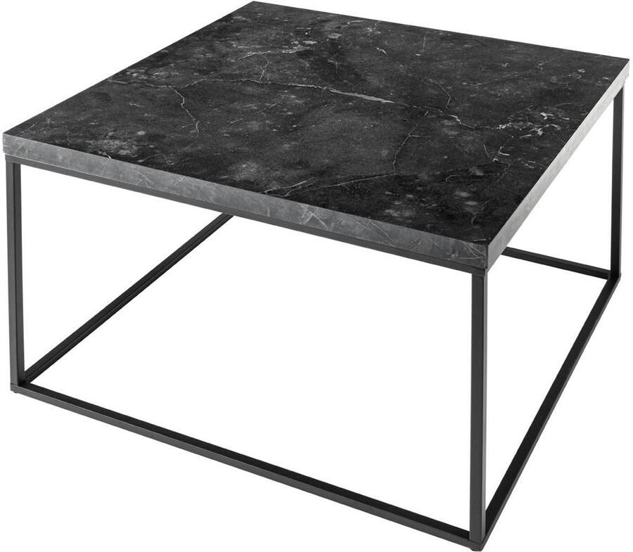 Invicta Interior Moderne salontafel ARCHITECTURE 60cm grafiet metalen frame 44759
