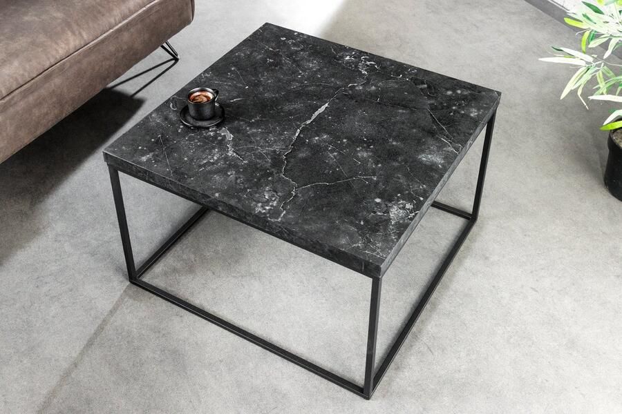 Invicta Interior Moderne salontafel ARCHITECTURE 60cm grafiet metalen frame 44759 - Foto 2