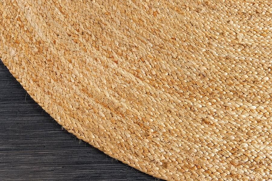 Invicta Interior Ovaal vloerkleed PURE NATURE 230x160cm jute handgeweven platweef 44436 - Foto 2
