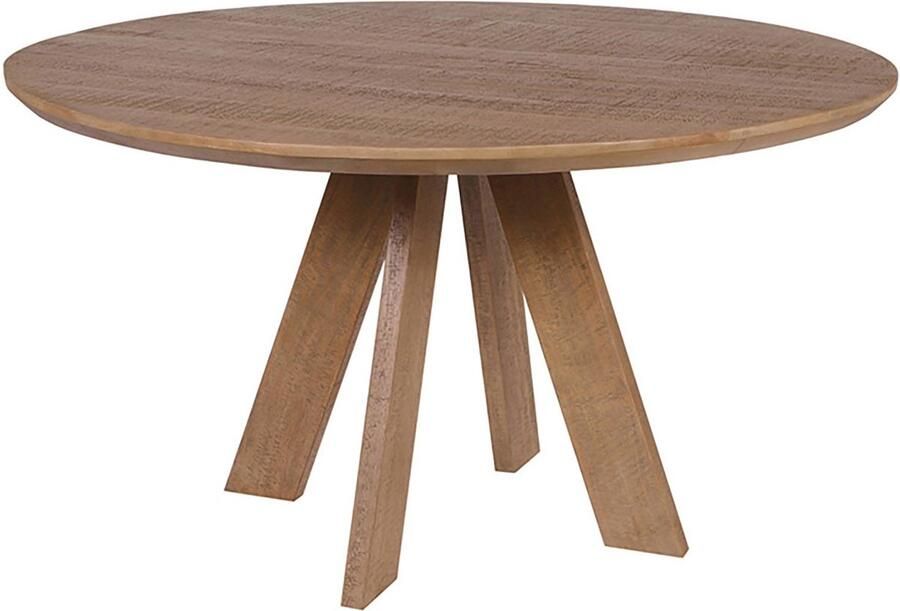 Invicta Interior Ronde eettafel ART WOOD 120cm bruin massief mangohout 45757