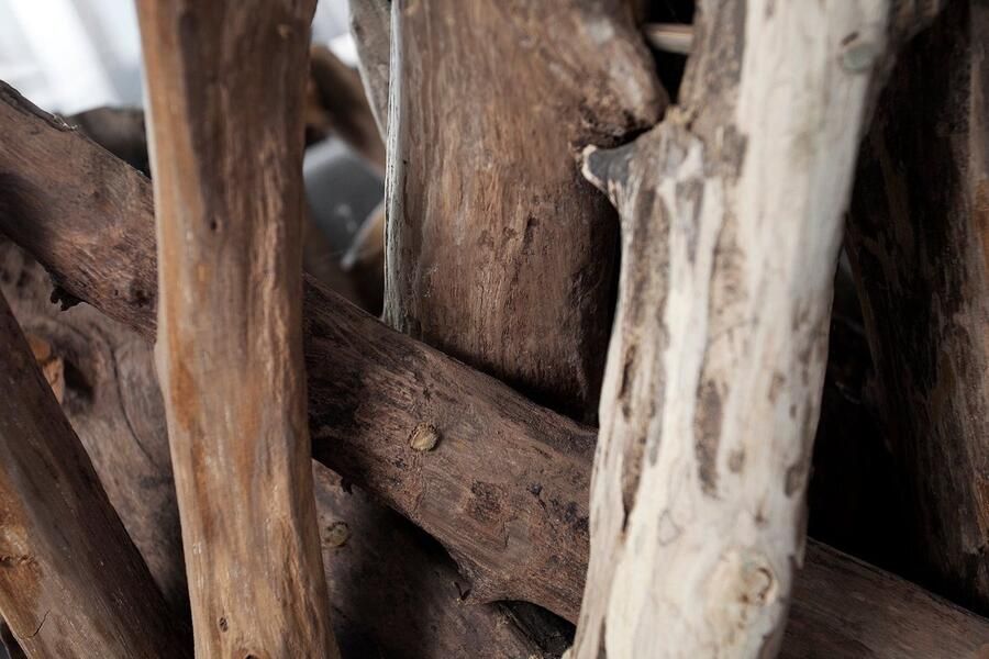 Invicta Interior Salontafel NATURE LOUNGE 50cm onderstel teakhout zonder glasplaat 39832 - Foto 2