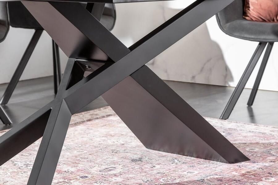 Invicta Interior Uitschuifbare eettafel EUPHORIA 180-220-260cm antraciet lavakeramiek gemaakt in Italie 40170 - Foto 2