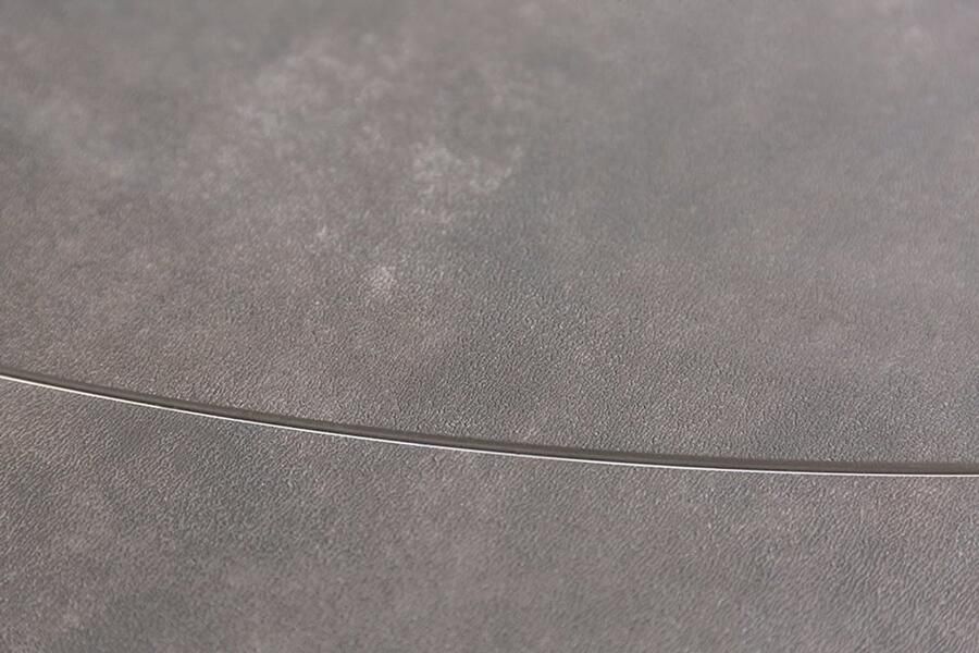 Invicta Interior Uitschuifbare eettafel INCEPTION 130-190cm antraciet keramiek ovaal gemaakt in Italie 41398 - Foto 2