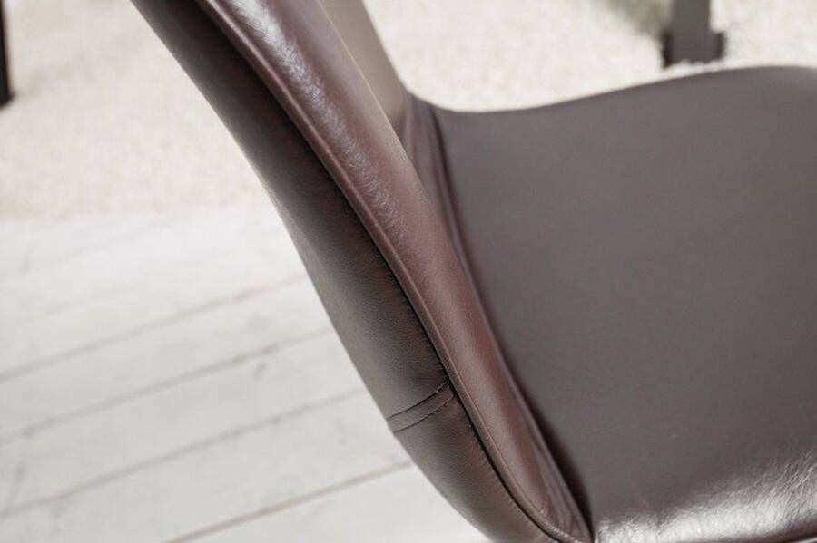 Invicta Interior Retro stoel AMSTERDAM STOEL antiek bruin design klassieker 36343 - Foto 2