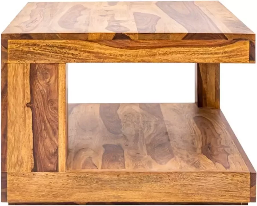 Invicta Interior Salontafel van massief fijn hout GIANT 60 cm Sheesham Stone Finish 36331 - Foto 2
