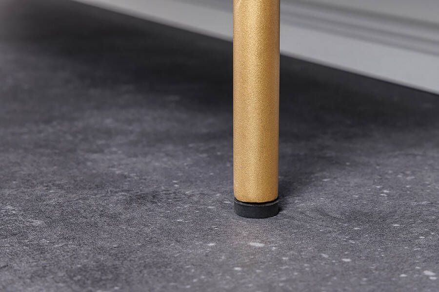 Invicta Interior Design dressoir WAVE 160cm zwart mat goud mango massief hout 43476 - Foto 2