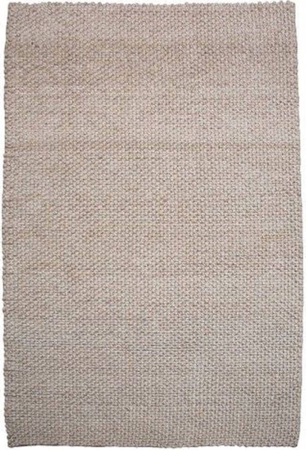 Invicta Interior Handgemaakt tapijt WOL 240x160cm beige van wol 38761