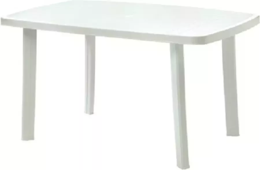 IPAE Progarden Bijzettafel 08330100 Wit Hars (72 x 137 x 85 cm )