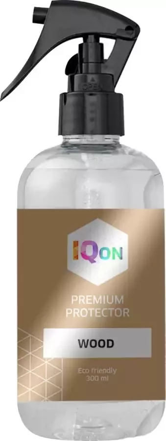 IQon Surface Technology IQon Wood Nano Coating waterafstotende spray voor hout meubilair tafels kasten 300ml