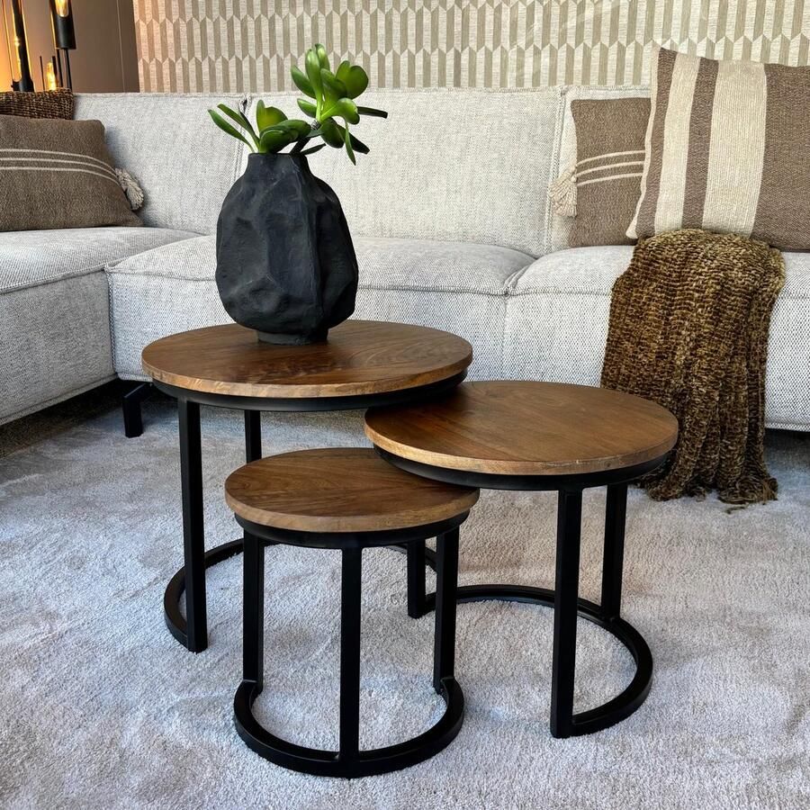 IronWood Salontafel Set Triole Compact