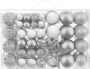 IsoTrade Kerstballen Set Zilver 100 Stuks - Thumbnail 1