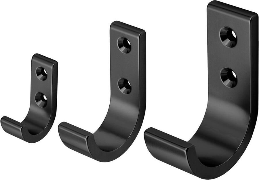 Ivana Jashaak Enkel Recht Aluminium Mat Zwart