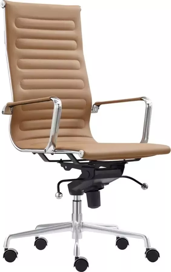 IVOL Bureaustoel Madrid Cognac 100% leder
