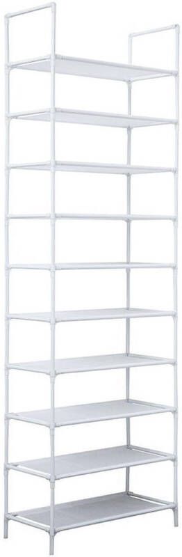 IVOL Deluxe Schoenenrek voor 20 paar Wit