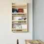 IWA Concept Boekenkast Wandplank Boekenkast Kinderkamer Montessori Boekenkast Educatieve Kinderboekenkast Massief Echt Hout 118x63 cm - Thumbnail 3