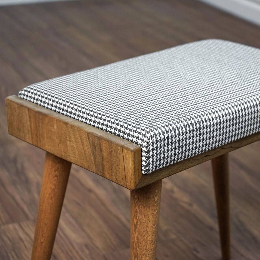 IWA Concept Kruk Pianokruk Pianofauteuil Massieve Pianokruk Ganzenvoet