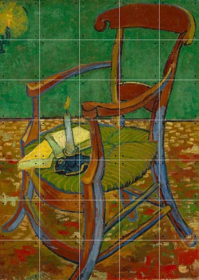 IXXI De stoel van Gauguin Vincent van Gogh Wanddecoratie 140 x 100 cm