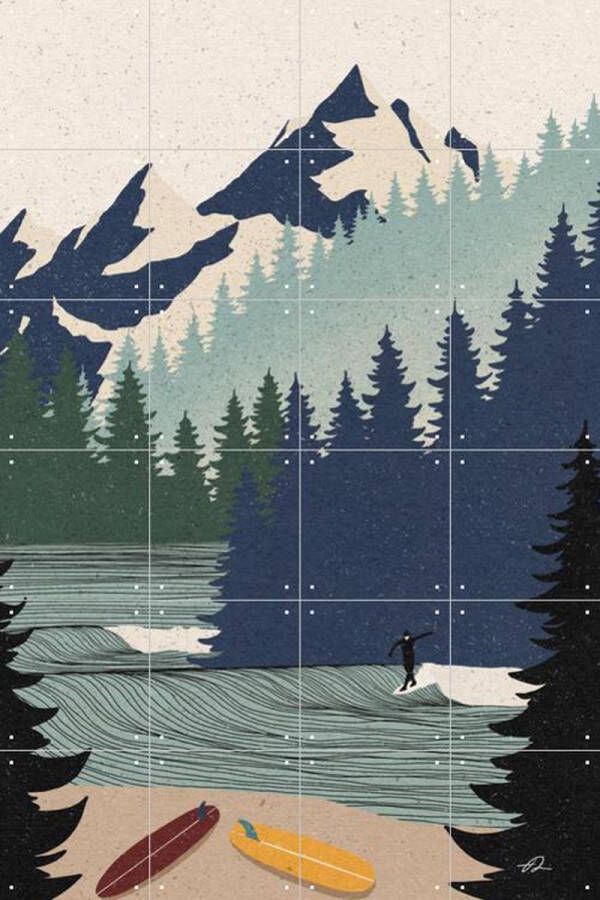 IXXI Secret Spot Wanddecoratie 120 x 80 cm