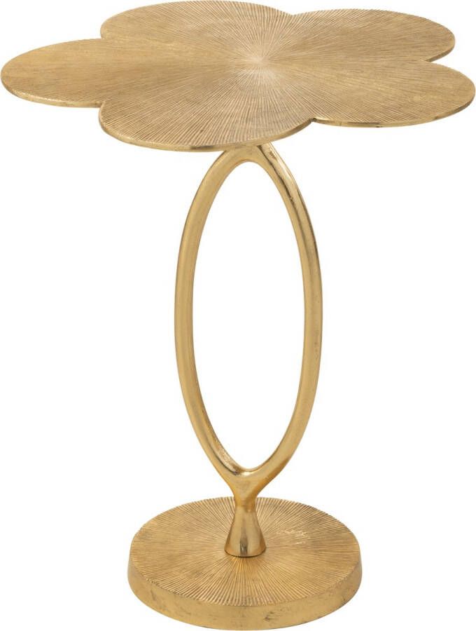 J-Line bijzettafel Tiana aluminium goud - Foto 1