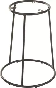 J-Line Frame Midden Kruk Metaal Zwart