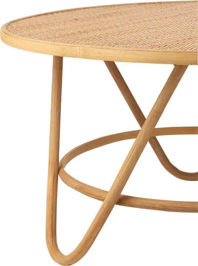 J-Line bijzettafel Balia rotan naturel small