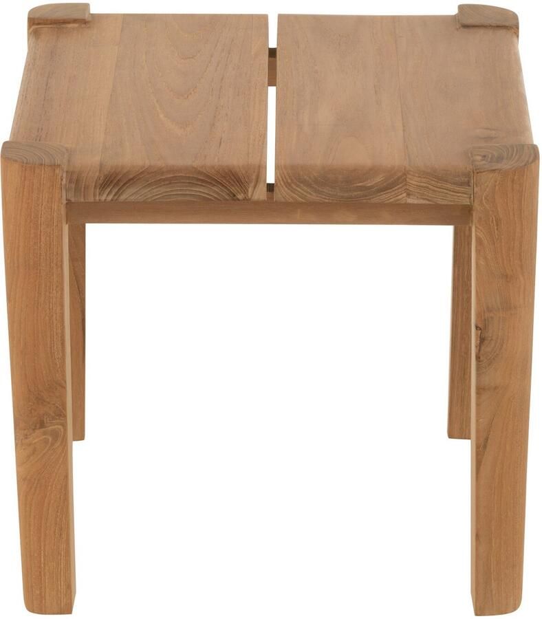 J-Line Bijzettafel Bruce Teak Naturel