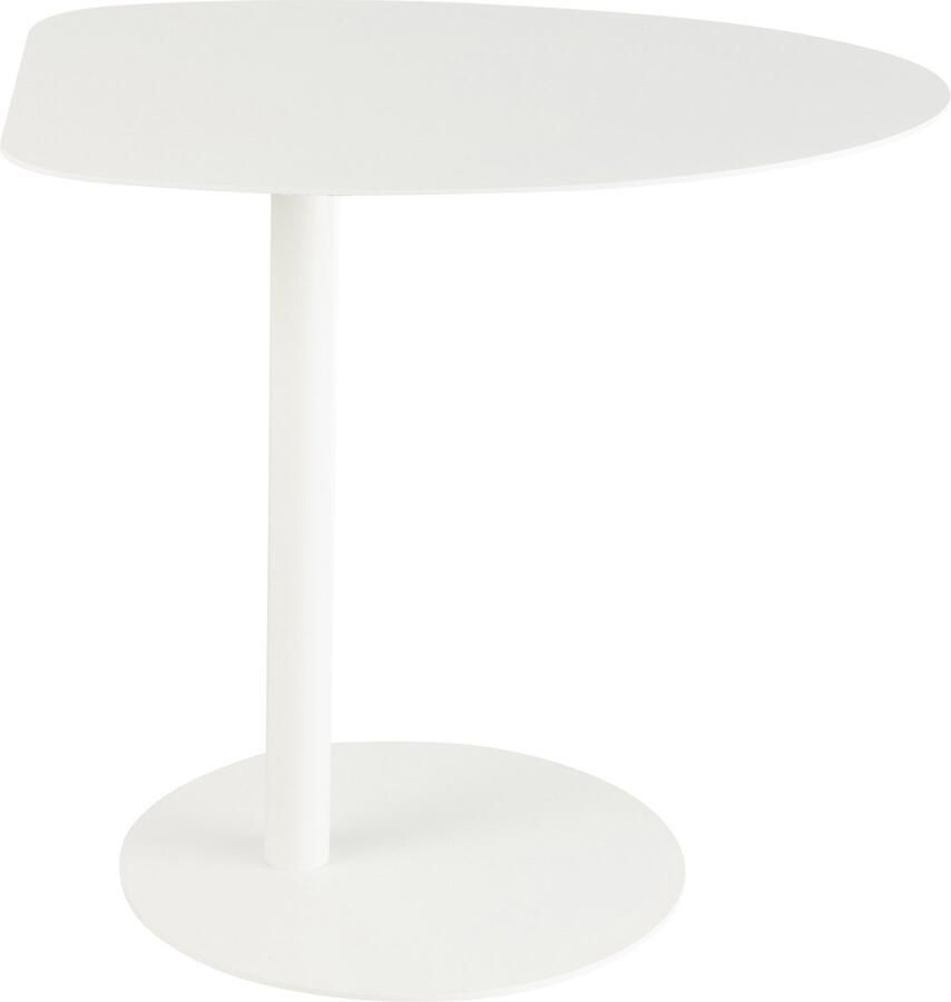 J-Line bijzettafel Ice metaal wit