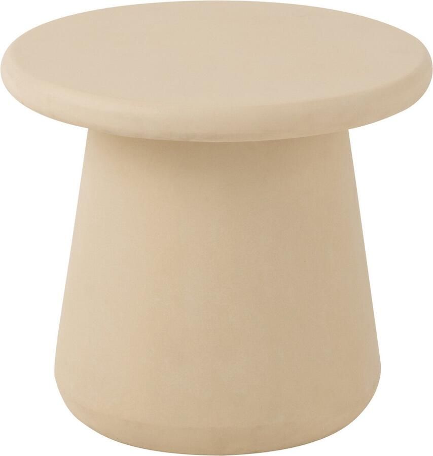 J-Line bijzettafel Ram plywood wit